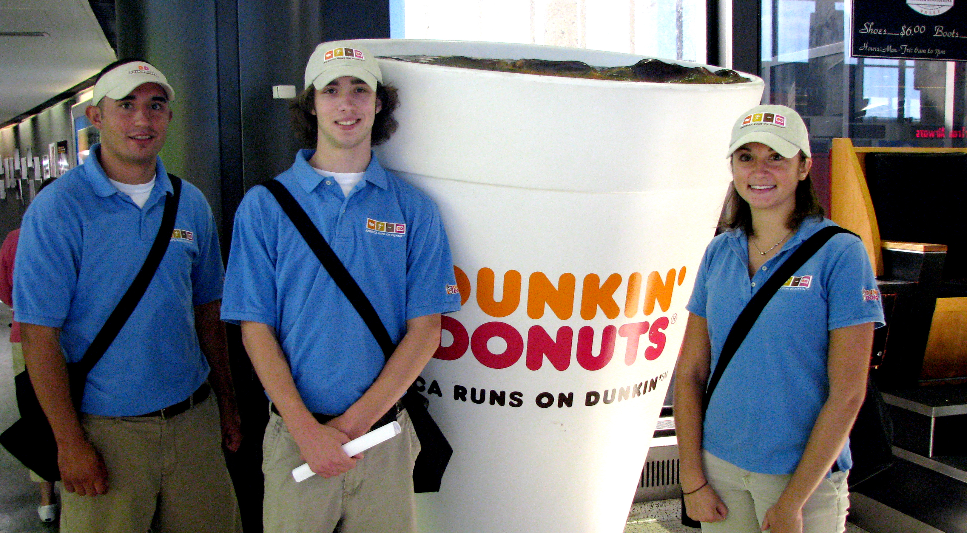 Airport Sponsorship with Dunkin Donuts